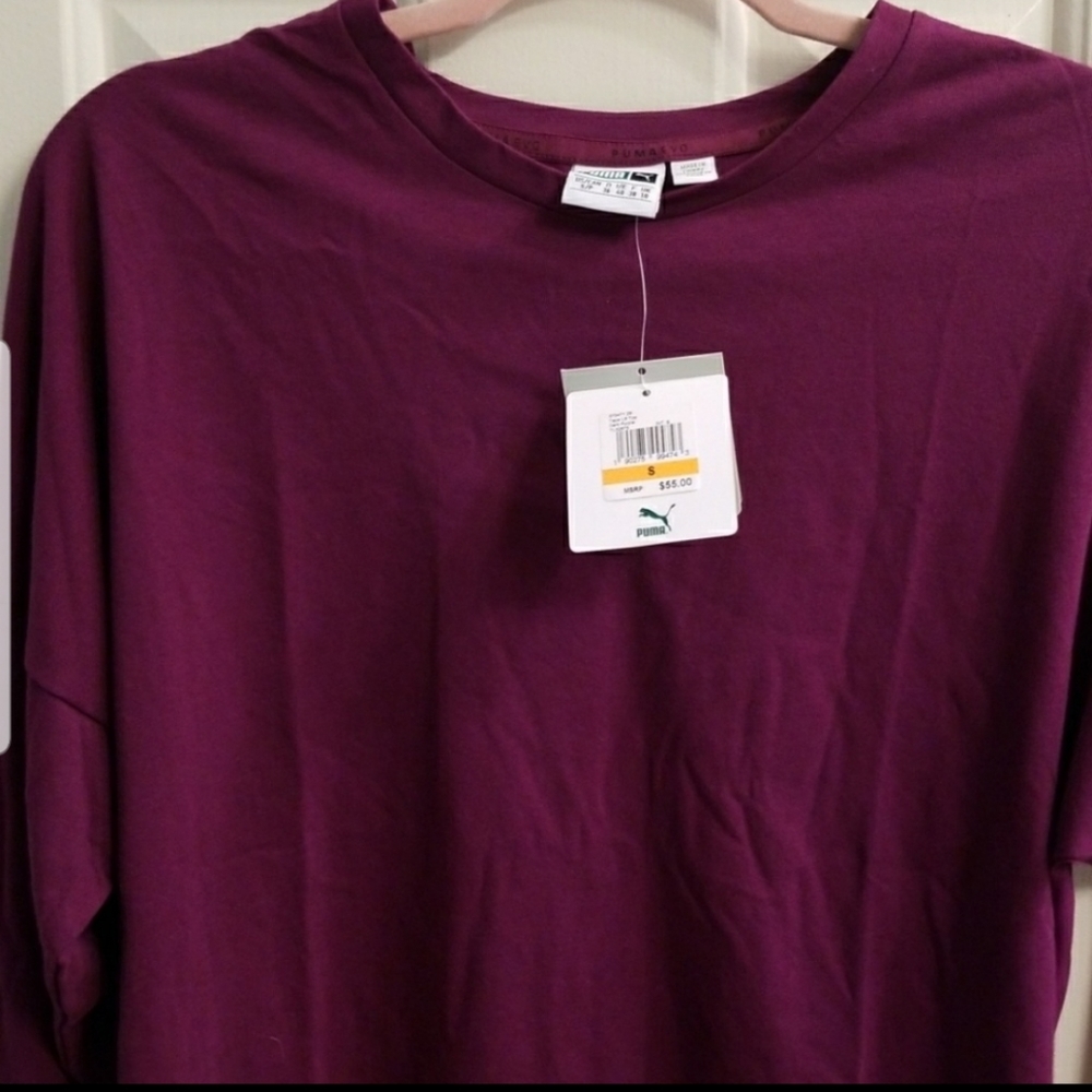 PUMA TAPE LS TOP (DARK PURPLE COLOR) - Picture 7 of 8